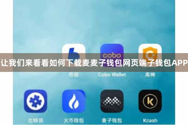 让我们来看看如何下载麦麦子钱包网页端子钱包APP